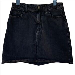 Hollister Highrise Denim Skirt